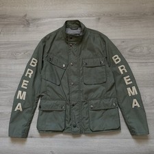 Giacca Moto Multitasche Brema Vintage Italy Uomo Nylon Taglia:48 Rarissima
