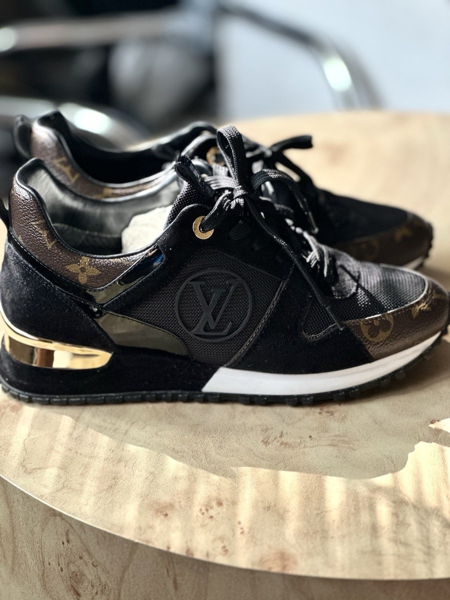 Size Louis Vuitton Run Away Sneaker Black Monogram Women’s