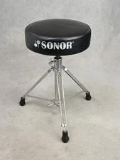 SONOR HEAVY DUTY WORM SCREW RISER DRUM THRONE SEAT CHAIR STOOL