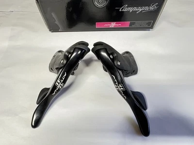 Campagnolo Athena 11 Speed Shifters Gear Levers Pair 3 X 11 No Hoods or Clamps - Image 1 of 4
