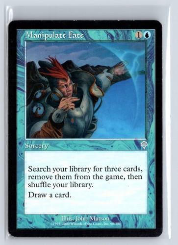(5X) Manipulate Fate Invasion Uncommon – MTG Magic the Gathering Card - Picture 7 of 13