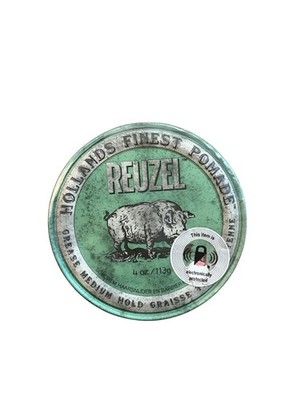 Reuzel Green Medium Hold Grease Pomade 4 oz 113g