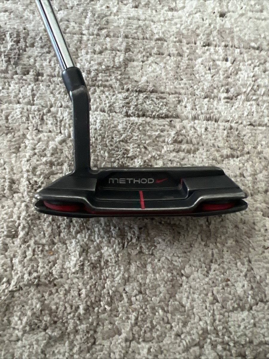 Nike Method Converge B1-01 Right Handed RH Blade Putter Black Red