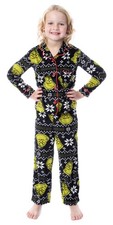 Dr. Seuss GRINCH Who Stole Christmas Toddler 2 Piece Pajama Set 3T 
