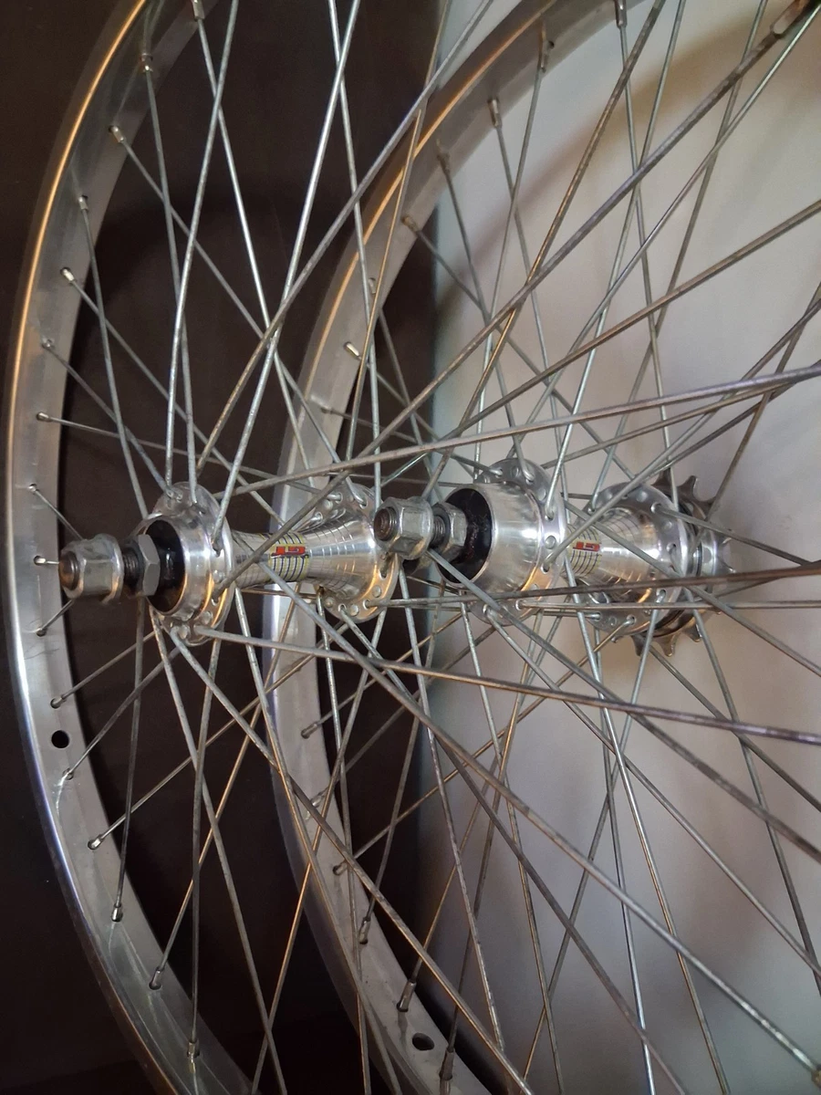 BMX Bike-Old School Hubs Silver Vintage Bicycle Parts for sale | eBay