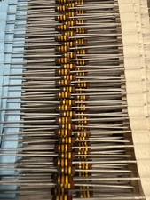 24K ohms 1/4 W 5% (30 pieces) Allen Bradley Carbon Composite resistors