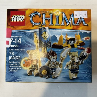 LEGO Legends of Chima Lion Tribe Battle Pack (70229) New Sealed In Box