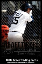 2011 Playoff Contenders Danry Vasquez #DT95 Detroit Tigers Draft Ticket