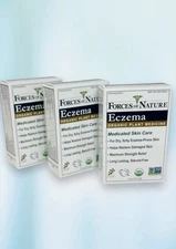 Forces Of Nature Eczema Control Treatment 0.37 Fl oz Skin Care 3-pack