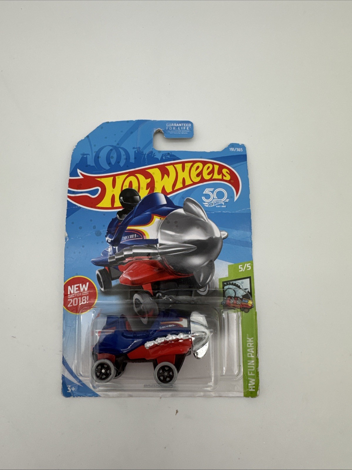 Hot Wheels Bazoomka New for 2018 50th Anniversary 60/365, 5/5 HW Fun Park FJV74