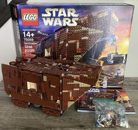 Lego Star Wars Sandcrawler Ucs 75059 Owen Lars Tatooine Skywalker 100% Complete