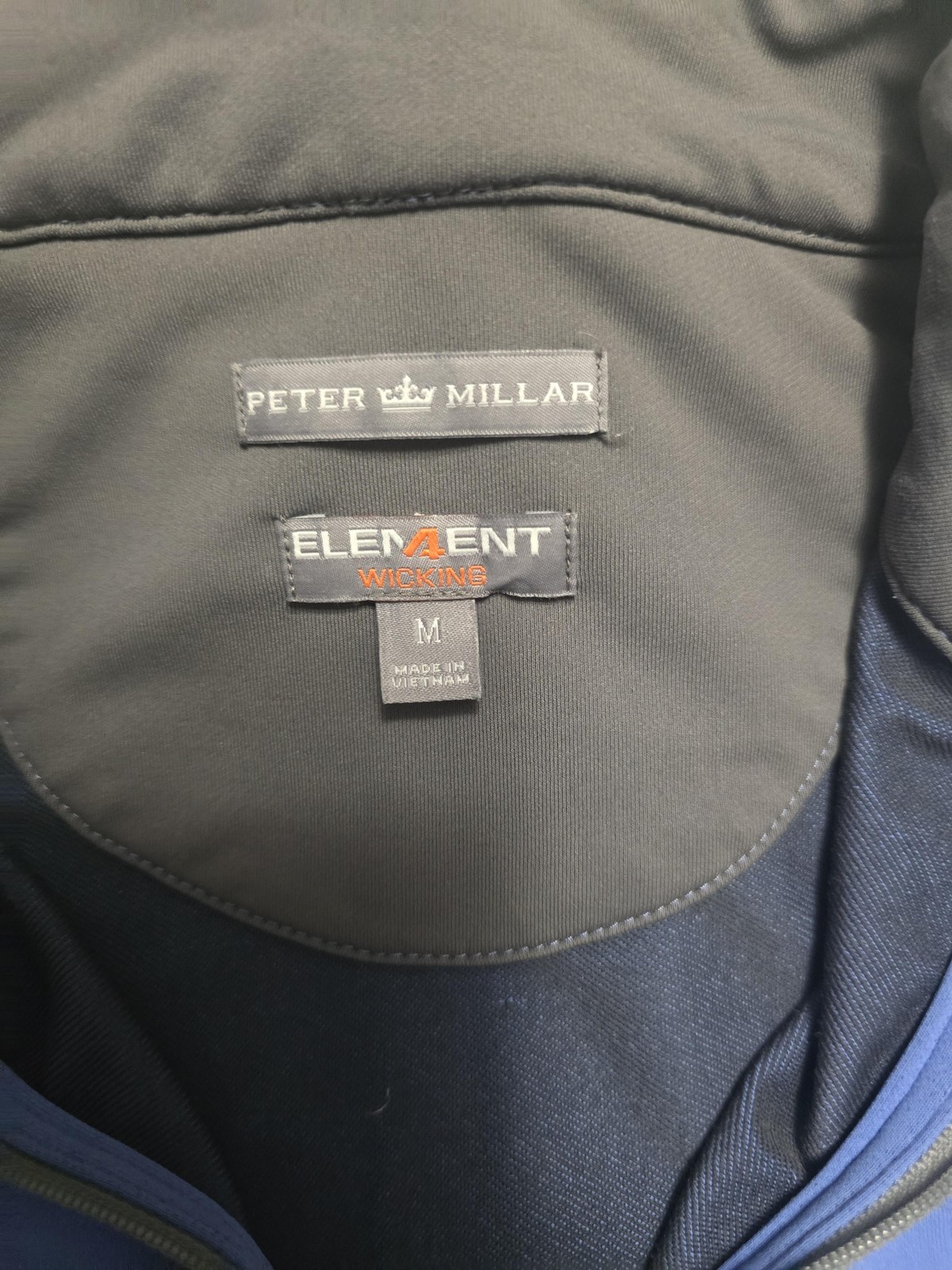 Peter Millar Pullover Mens Medium Element Wicking… - image 4