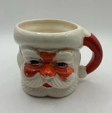 Vintage Santa Face Mug Made In Japan 