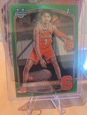 25-26 Bowman Basketball Kiyan Anthony  Bowman 1st Green /99