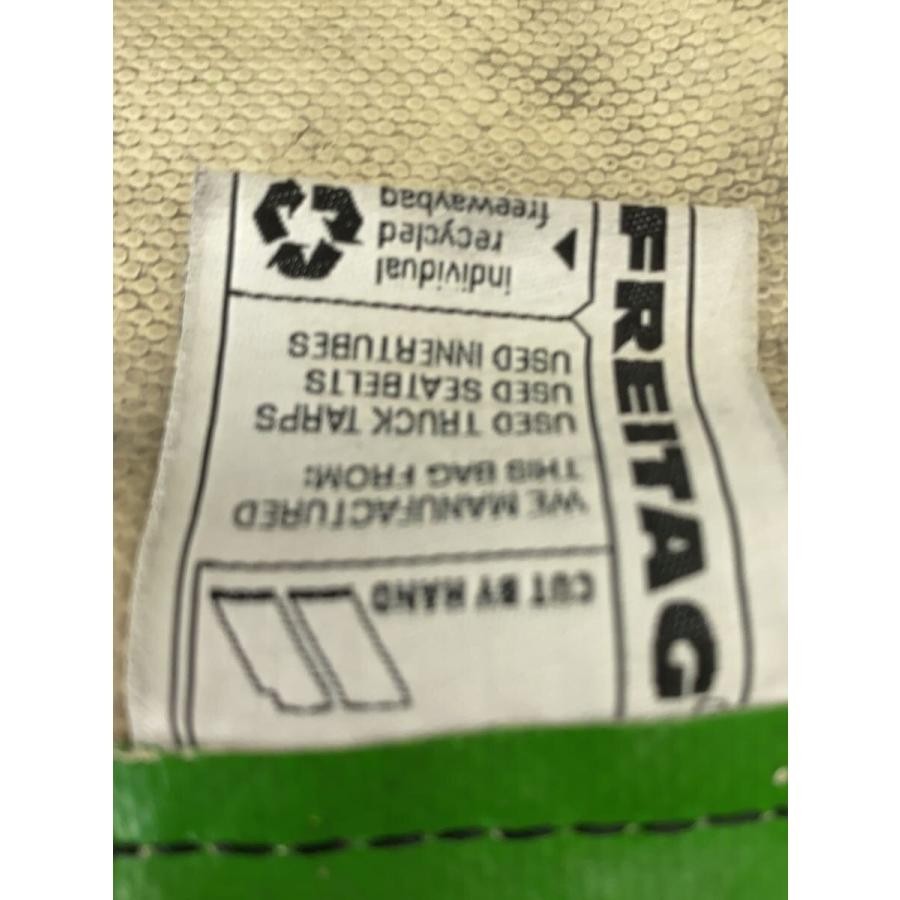 FREITAG PVC green White back pack Men's outdoor casual authentic image 8