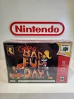 Conker's Bad Fur Day Brand New Factory Sealed CIB (Nintendo N64 Game) Authentic