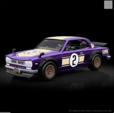 Hot Wheels RLC Exclusive 1972 Skyline HT 2000GT-R Mattel Creations HNL30