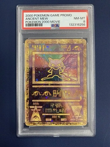 2000 Pokemon TCG Promo Card Ancient Mew Movie Graded PSA 8
