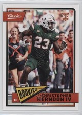 2018 Panini Classics Rookies Chris Herndon IV Christopher Herndon IV #292 0f6