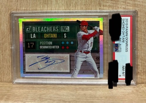 Shohei Ohtani 2019 Panini Donruss Auto PSA Slab Angels SSP Rare