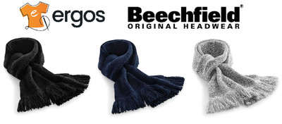 BEECHFIELD Scarf CLASSIC KNITTED SCARF Acrylic Fabric Tassel Finish