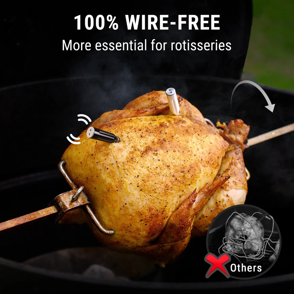 ThermoPro TP962 Wireless BT Meat Thermometer 2 Probes Black Friday Sale Special - Image 2 of 4