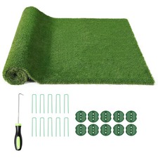 Sturdum Artificial Grass Turf 7x15ft 1.38" Thick for Backyard Patio Dogs Golf