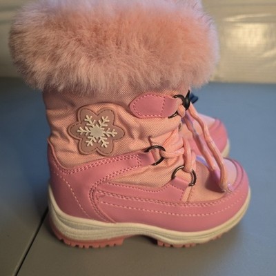 DREAM PAIRS Girls Snow Boot Water-Resistant Outdoor Warm Cozy Anti-Slip