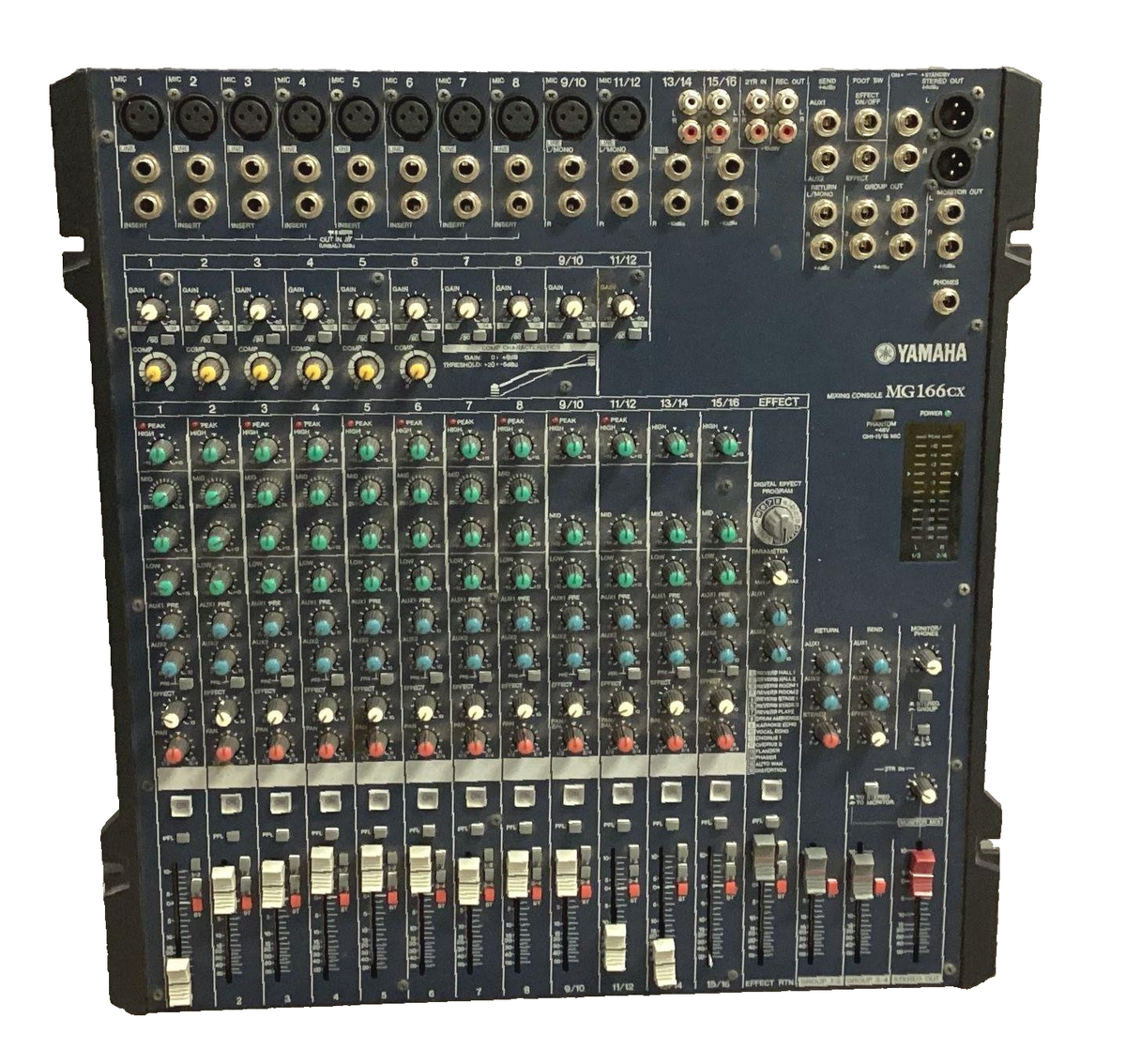 Yamaha MG166CX 16-channel Mixer With Compression Effects for