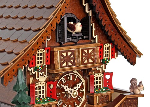 Quartz Cuckoo Clock - The Half-timbered House AH 29 QM - Picture 5 of 5