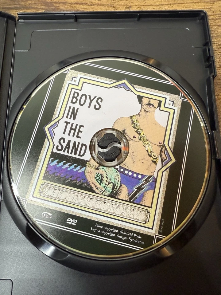 RARO FUERA DE STOCK Wakefield Poole's Boys in the Sand DVD Síndrome de vinagre Foto 2 de 3