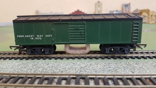 Tri-Ang Hornby R344 Permanent Way Dept Schienenreinigungswagen, grün, verpackt - Bild 3 von 10