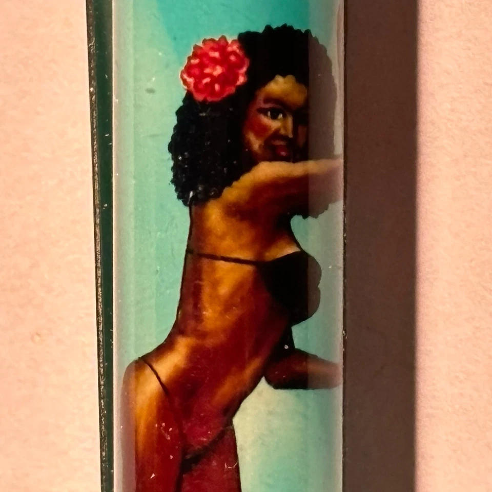 Pluma Flotante Punta y Tira Mujer Niña Stripper Nudie Desnuda Foto 4 de 4