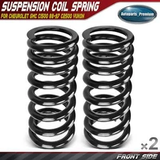 2x Coil Spring Set for Chevrolet GMC C1500 88-97 C2500 Tahoe Yukon 95-00 Front