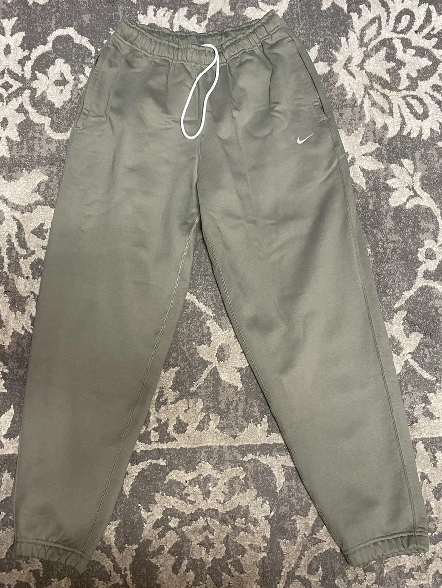Nikelab fleece pants olive grey sales