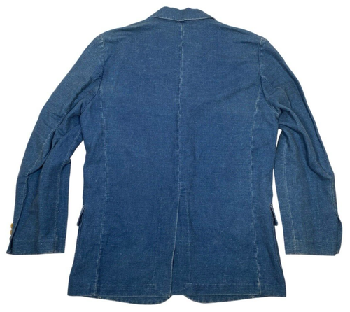 Orvis Linen Field Jacket Mens 38R Cotton Blend Utility Blazer Sports Chore Coat - Picture 7 of 7