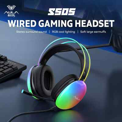 AULA S505 Professional Esports Gaming Headset Immersive Sound