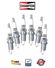 New Set of 6 Champion Copper Plus Spark Plugs for 99-04 Jeep Grand Cherokee 4.0L