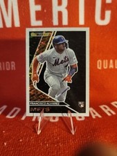2023 Topps Update #BG-16 Francisco Alvarez Black Gold RC Insert Mets