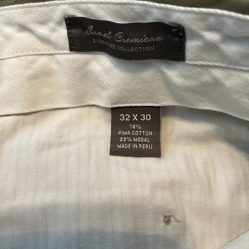 Daniel Cremieux Men’s Pants Size 32" x 30" Khaki Dress Pants - Picture 3 of 6