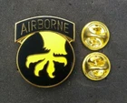 17TH AIRBORNE DIVISION UNITED STATES US ARMY INFANTRY 1990s PIN BADGE WW2 GIFT