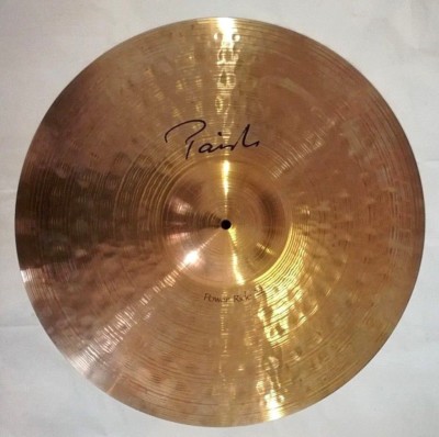 PAISTE Signature POWER RIDE BECKEN 22'' kraftvolles,klares und volles Becken