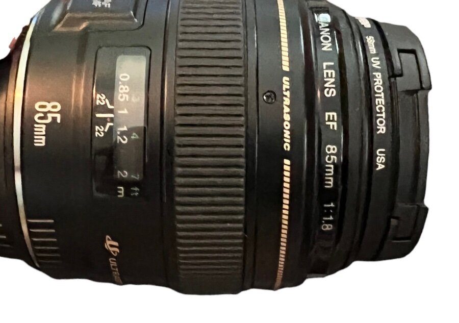 Canon 85mm EF f1.8-22 Portrait Prime Full-Frame Camera Lens | eBay