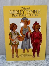 Shirley Temple Paper Dolls by The Children’s Museum 1988
