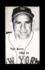 1975 ED BRODER ALL-TIME METS YOGI BERRA NRMT OR BETTER RARE!!