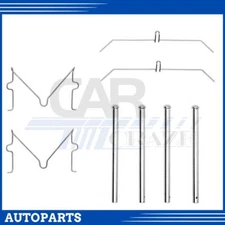 Front Brake Hardware Kit for Toyota Land Cruiser 3.4L 1981 1982 1983-1987