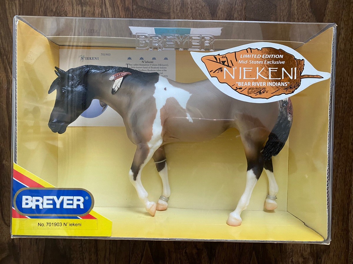 RARE Breyer N'iekeni Indian Pony Mid-States SR 2003 | eBay