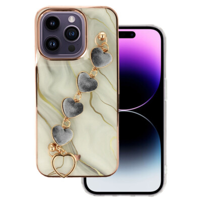 Für Apple iPhone 11 - Glamour Hülle Muster TREND Case Band Glitzer Handy Tasche