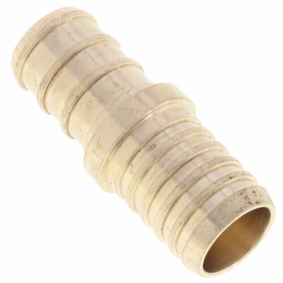 Uponor Wirsbo P4585050 1/2'' PEX X 1/2'' PB Pipe Coupling Fitting Lot of 25