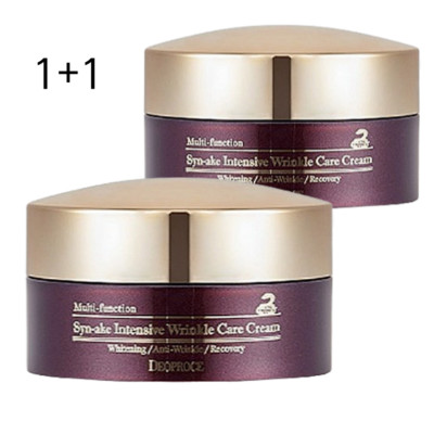 [DEOPROCE]  Syn-ake Intensive Wrinkle Care Cream 100g + 100 g  - Free Shipping